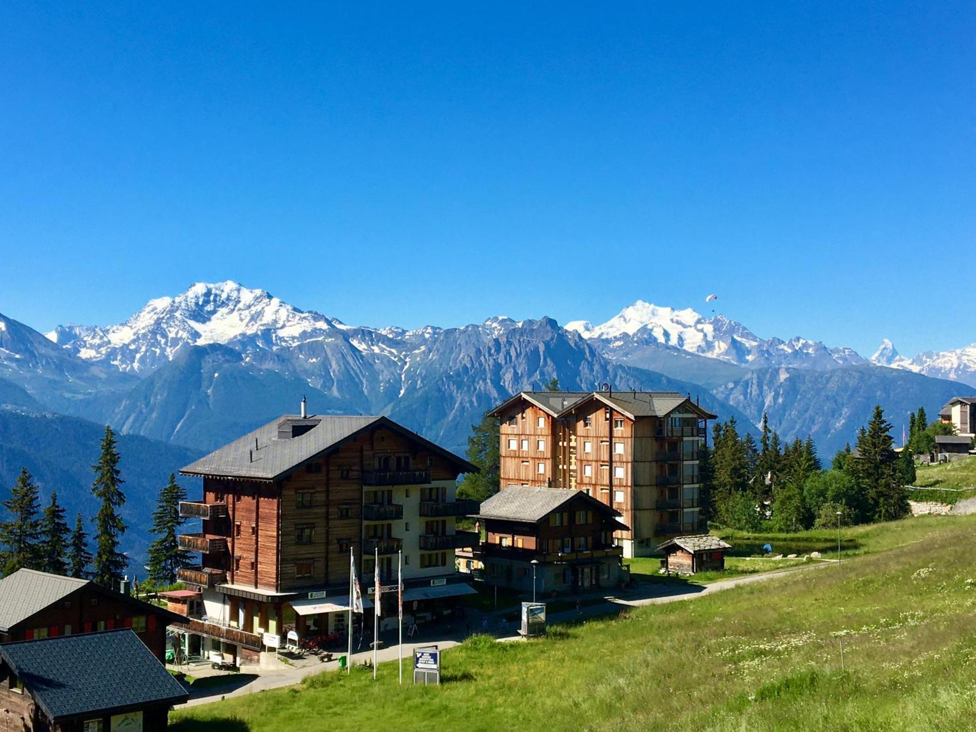 Апартаменты Haus Lotus, Riederalp Moosfluhbahn Экстерьер фото